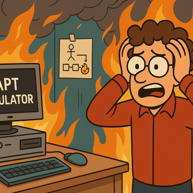 Image of: APT Simulator: Set Your Lab on Fire So the Hackers Don’t Have To