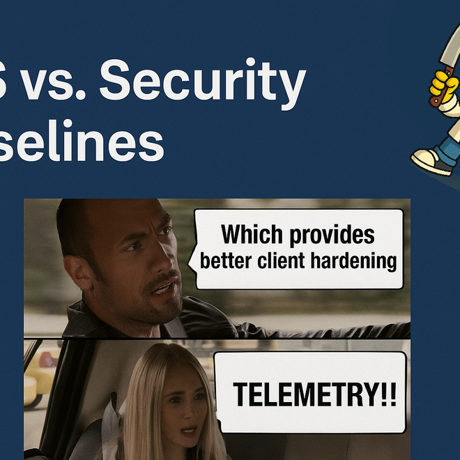Image of: CIS vs. Microsoft Security Baselines